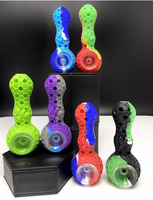 Hand Pipe Silicon - RM Colored Honeycomb 4.5 inch