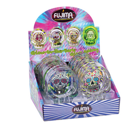 Ashtray  Glow in Dar Day of the Dead Skull