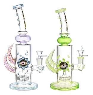 BIIGO Eye Sentry w/ Horns Water Pipe 11.5