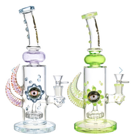 BIIGO Eye Sentry w/ Horns Water Pipe 11.5"