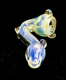 Hand Pipe - Glass Dichro Fumed Sherlock