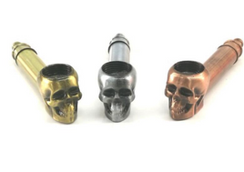 Skull Metal Pipe 3.2"