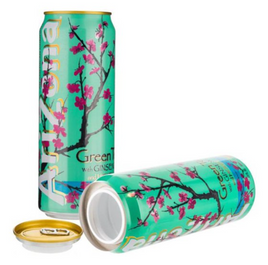 Arizona Green Tea Stash Can Safe