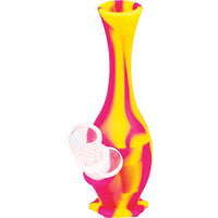 Silicone Water Pipe 6" w/ Glass Bowl