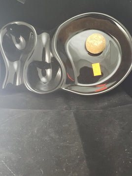 Big Easy Double Pipe Holder Ashtray w Cork