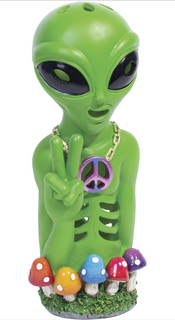 Incense Burner Hippy Alien Tower