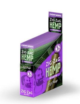 Zig-Zag Hemp Wraps OG Purp