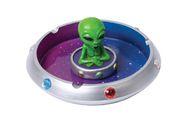 Ashtray  Alien Round LED Light