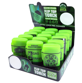 smokzillaSmokezilla - Glow in Dark Flip Top Torch