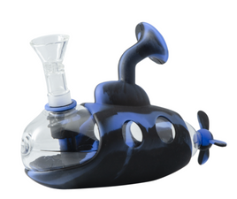 Submarine Silicone Water Pipe