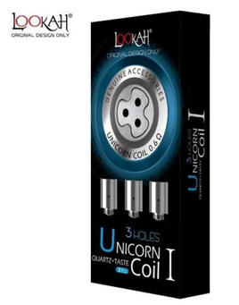 Lookah Unicorn Wax E Rig  Coils