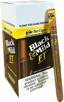 Black and Mild Filtered Tip