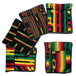 Woven Small Rasta Square Bag