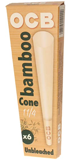 OCB Bamboo 1 1/4 Cones