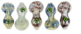 Hand Pipe - Greenhouse Super Thick Swirly Peanut