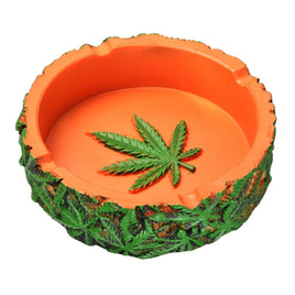 Green Leaves Ashtray