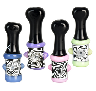 Magic Warp Machine Chillum Pipe 3.25