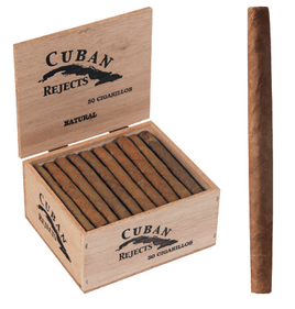 Cuban Rejects Classic Cigarillos Natural 3.25x20