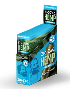 Zig-Zag Hemp Wraps Blue Dream