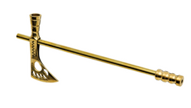 Hand Pipe Brass Tomahawk Peace Pipe