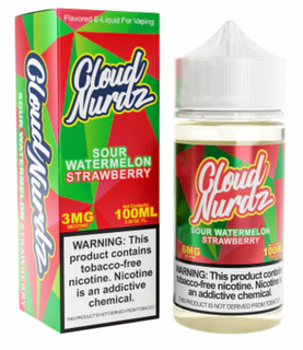 Cloud Nurdz Sour Watermelon Strawberry