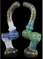 Bubbler 6" WEB TONES Glass