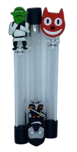 4.5″ GLASS CHILLUM Character